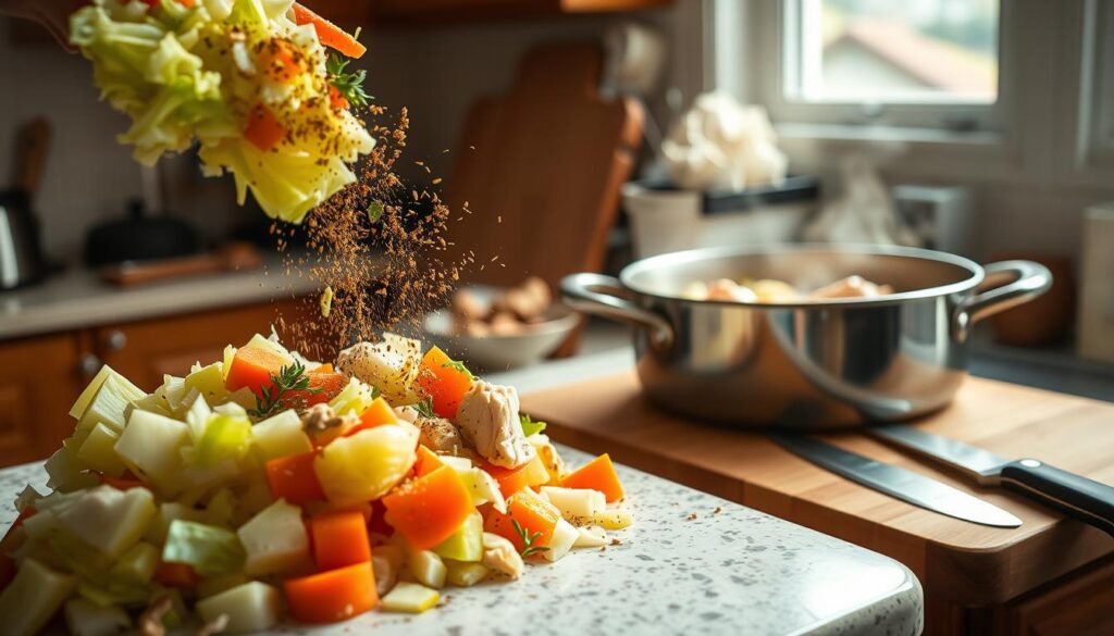Chicken Cabbage Soup Cooking Process Chicken Cabbage Soup Cooking Process