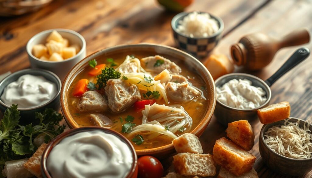 Chicken and Cabbage Soup Serving Suggestions Chicken and Cabbage Soup Serving Suggestions