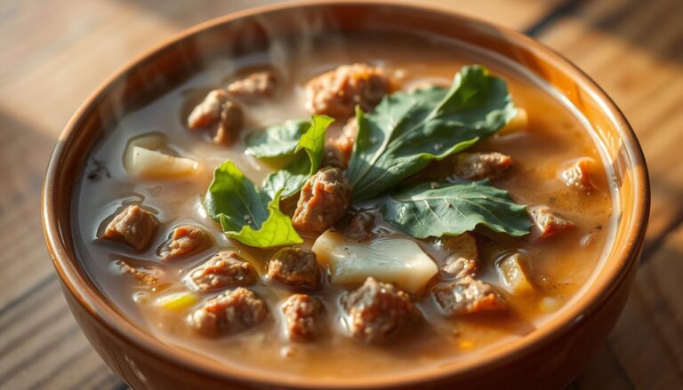 cabbage soup with ground beef