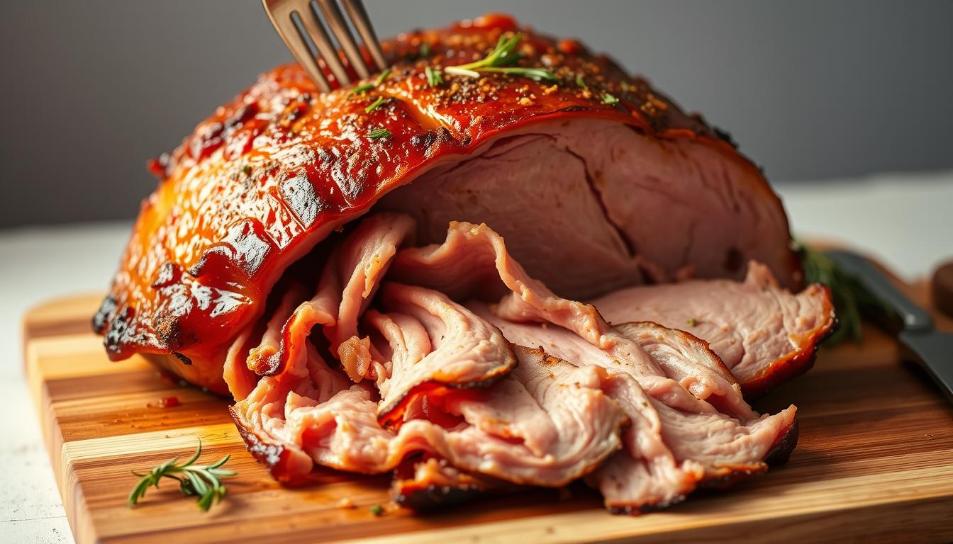 pulled ham recipe