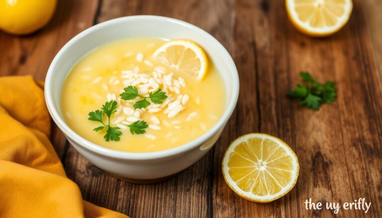 lemon rice soup recipe