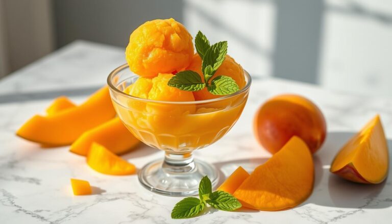mango sorbet recipe