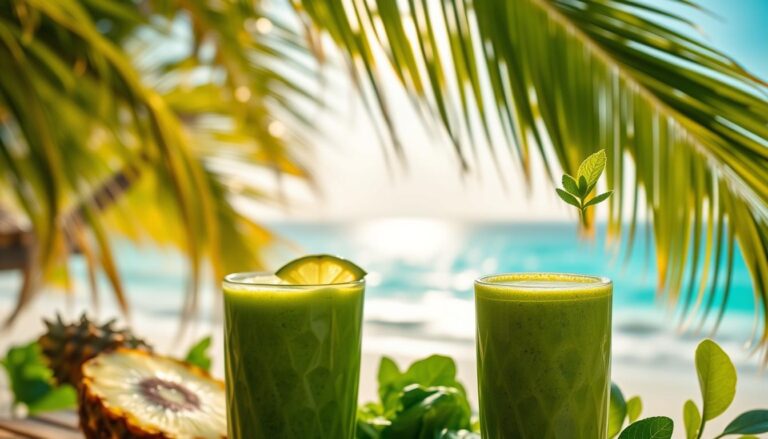 tropical smoothie island green recipe