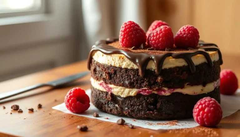 Decadent Brownie Cheesecake Recipe